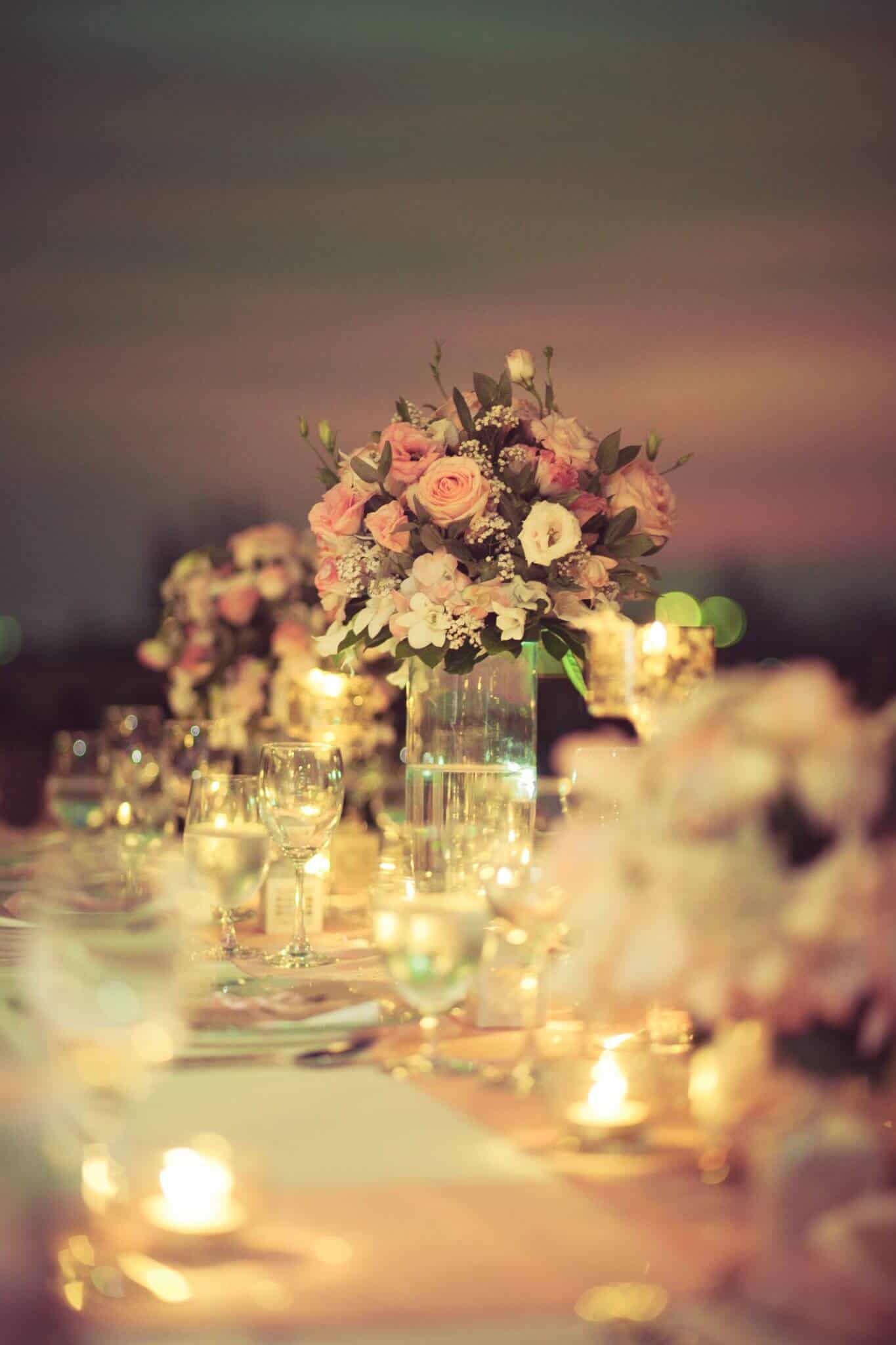 Villa Wedding Phuket Reception Table