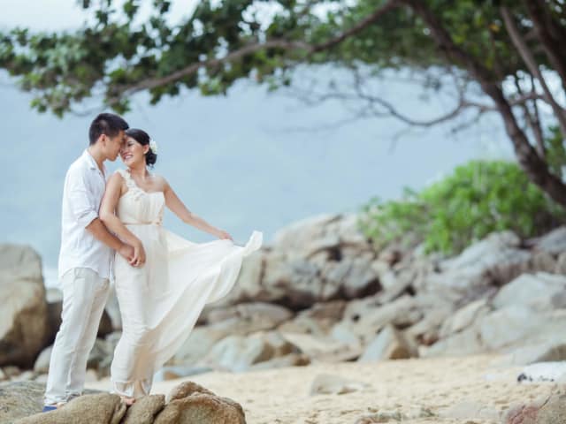 Bride and Groom Wedding Photography Wedding Planners Phuket Thailand