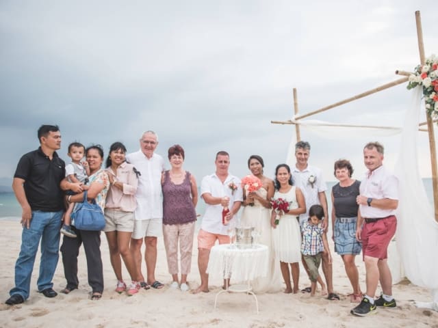 Beach Wedding Phuket Thailand Unique Phuket Wedding Planners, Chaloem Ton Loysamut 2 (317)