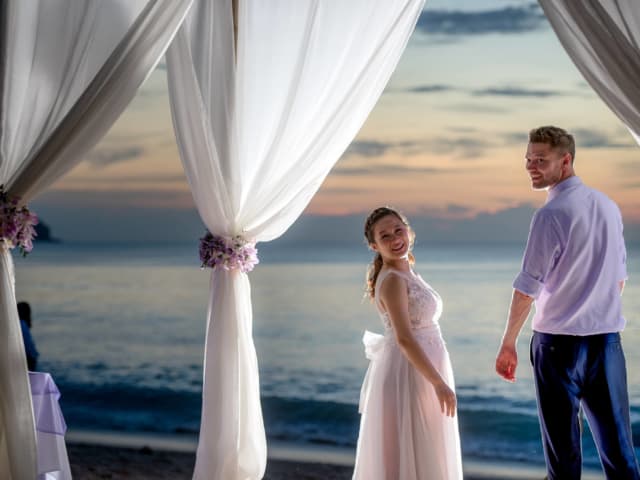 Beach Wedding in Phuket Thailand Wedding