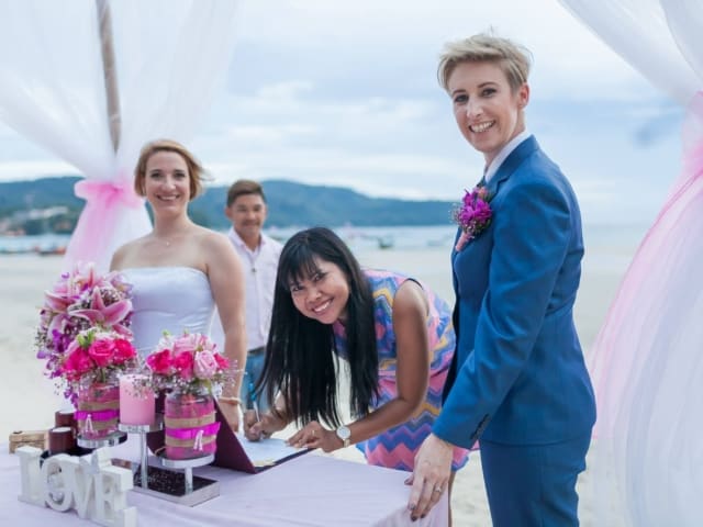 Phuket Beach Marriage Laura &amp; Marie (16)