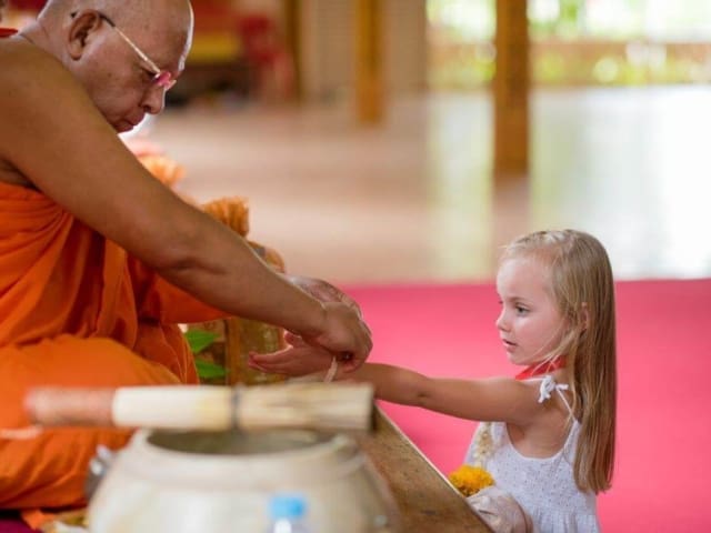Thai Monks Blessing (10)