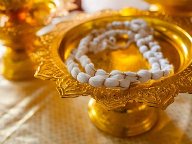 Thai Monks Wedding Blessing (3)