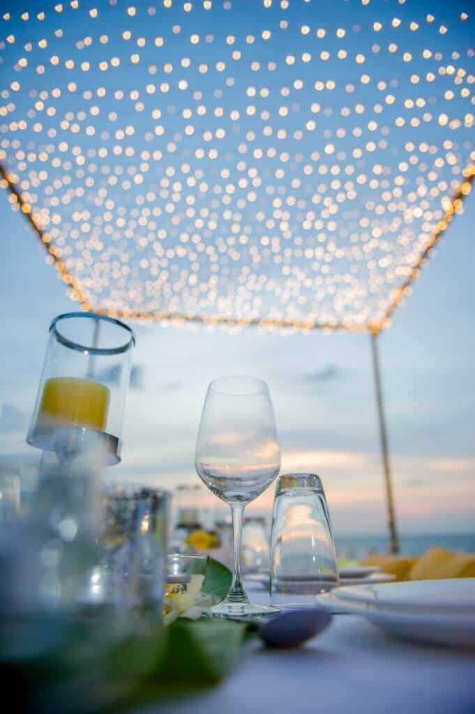 Phuket Beach Wedding Beach Reception 27