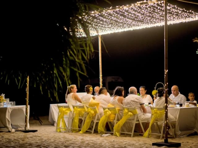 Phuket Beach Wedding Beach Reception 31