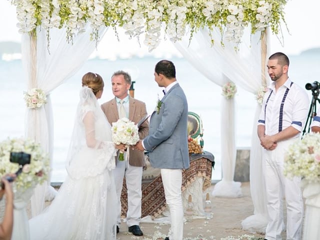 Beach Club Wedding F And M 35