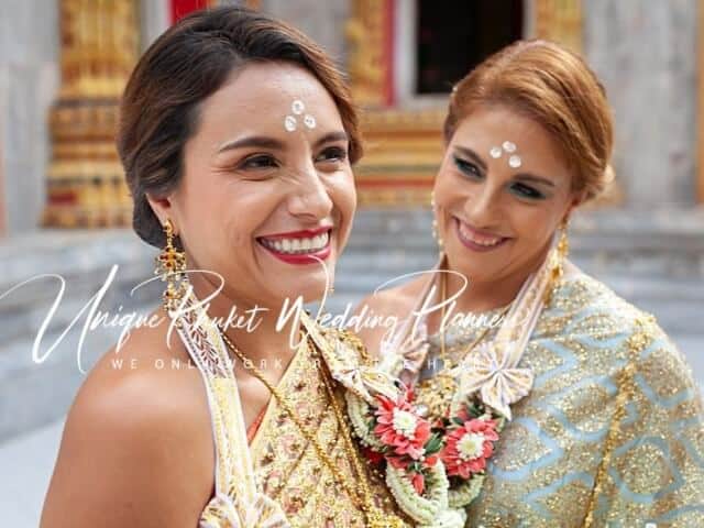 Montse &amp; Fernanda 20th November 2019 Thai Monks Blessing (215)