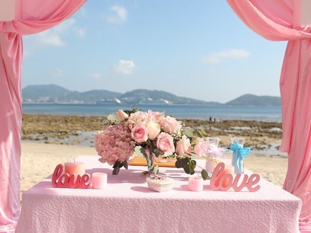 Tanya &amp; Giorgio Beach Wedding 9th March 2019, Thavorn Beach Village 9 Unique Phuket