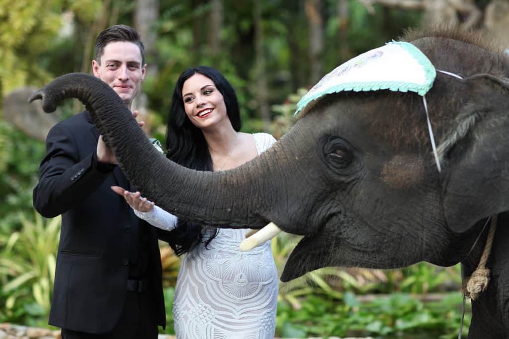 Thavorn Beach Village Garden Wedding