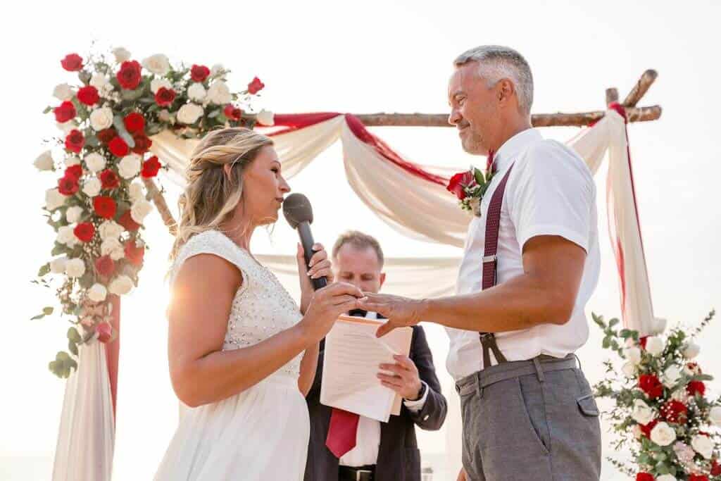 Gina & Hasse Beach Wedding 20th Jan 2020 Aleenta Resort Phang Nga 111