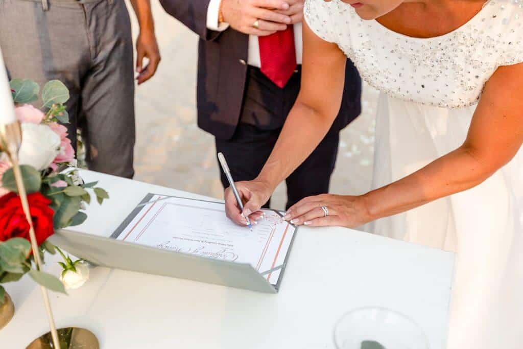 Gina & Hasse Beach Wedding 20th Jan 2020 Aleenta Resort Phang Nga 127