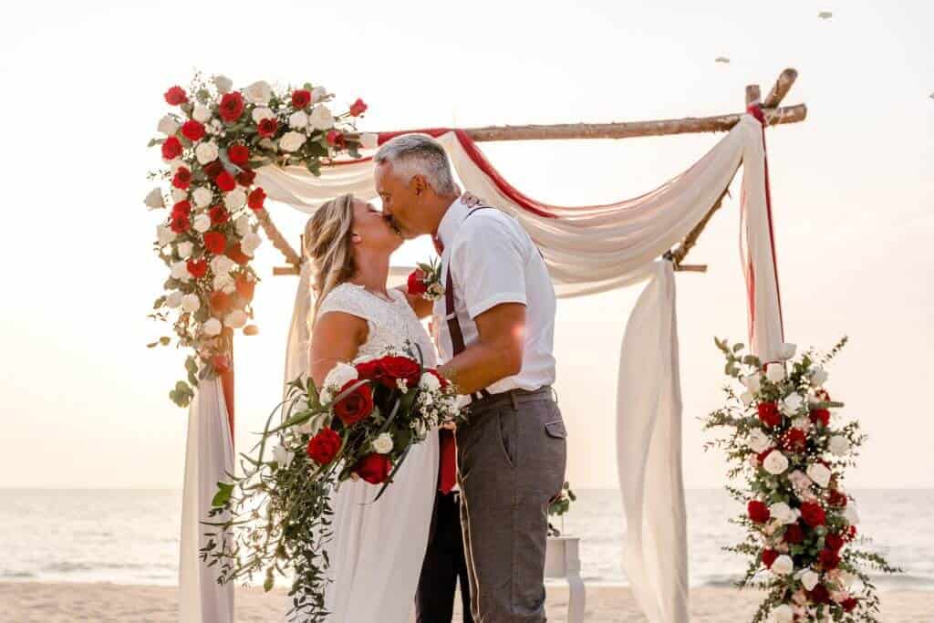 Gina & Hasse Beach Wedding 20th Jan 2020 Aleenta Resort Phang Nga 145