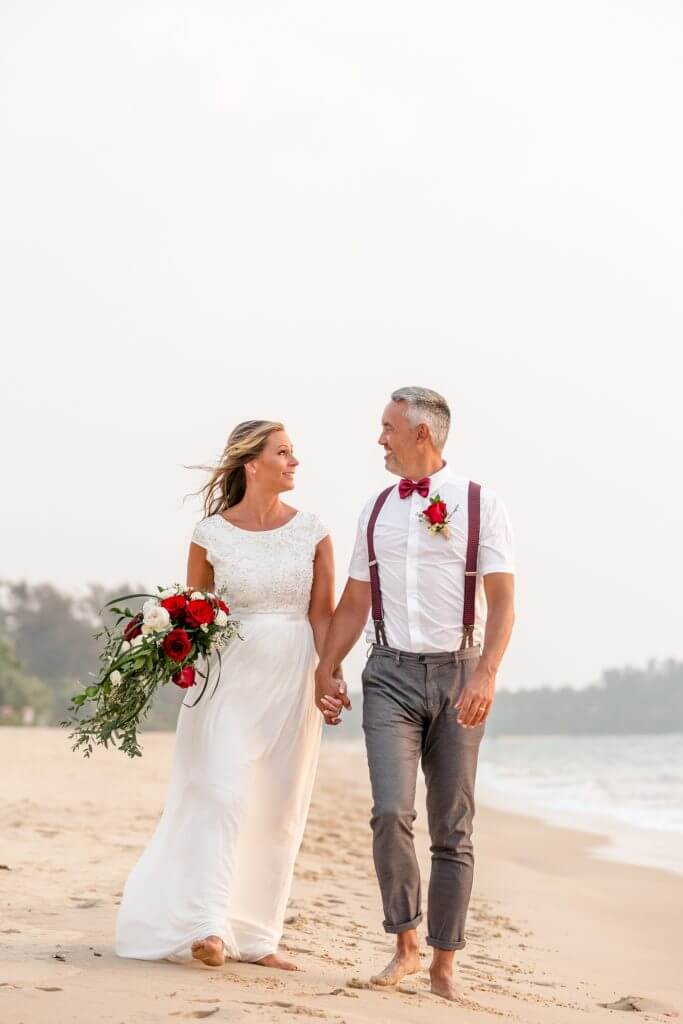 Gina & Hasse Beach Wedding 20th Jan 2020 Aleenta Resort Phang Nga 207