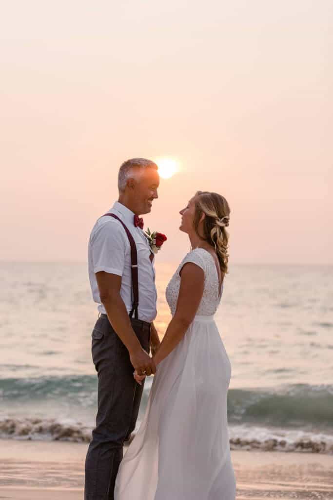 Gina & Hasse Beach Wedding 20th Jan 2020 Aleenta Resort Phang Nga 224