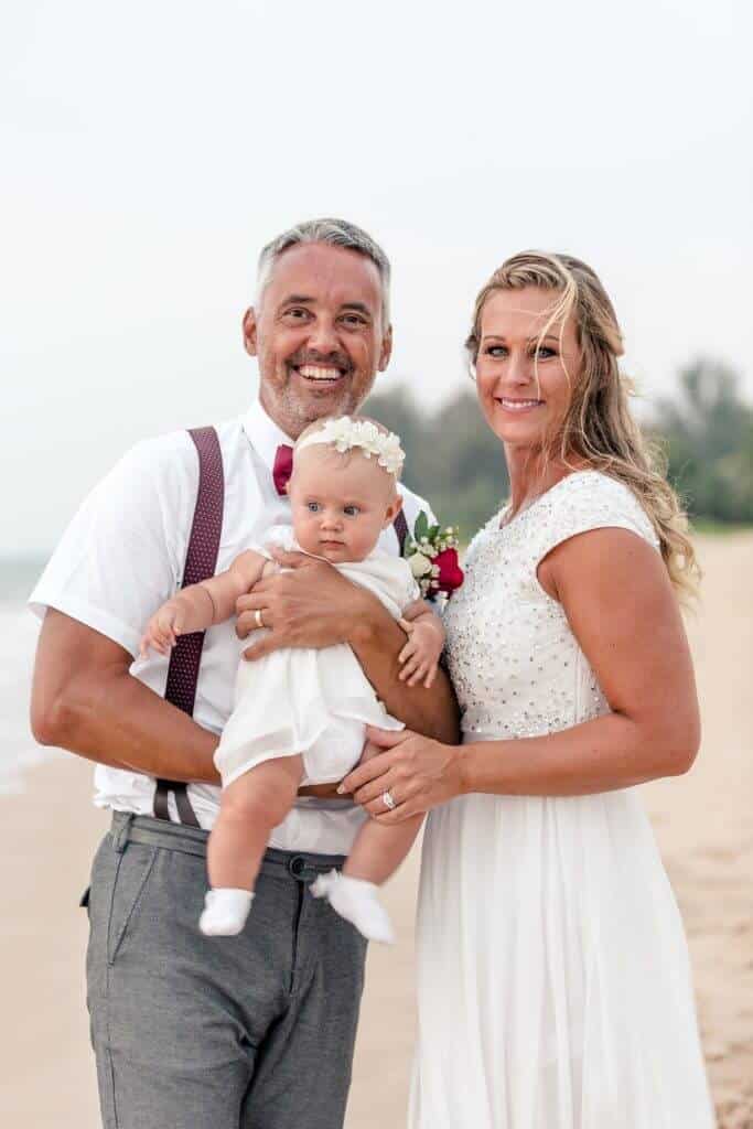 Gina & Hasse Beach Wedding 20th Jan 2020 Aleenta Resort Phang Nga 275