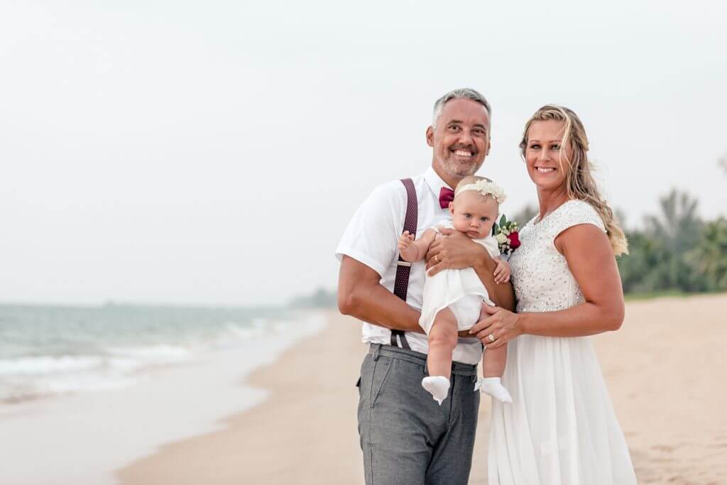 Gina & Hasse Beach Wedding 20th Jan 2020 Aleenta Resort Phang Nga 276