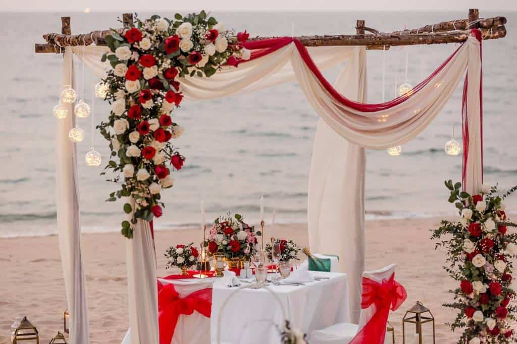 Gina & Hasse Beach Wedding 20th Jan 2020 Aleenta Resort Phang Nga 285