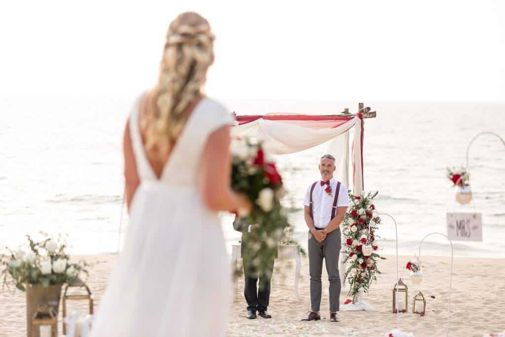 Gina & Hasse Beach Wedding 20th Jan 2020 Aleenta Resort Phang Nga 58