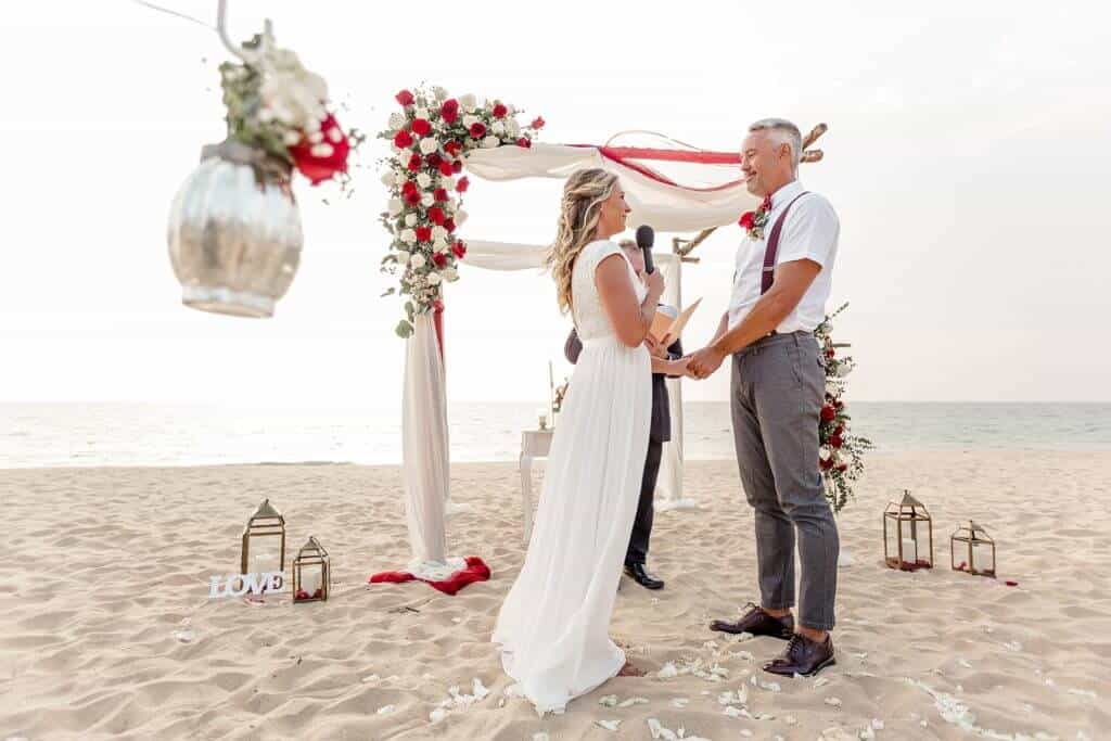 Gina & Hasse Beach Wedding 20th Jan 2020 Aleenta Resort Phang Nga 88