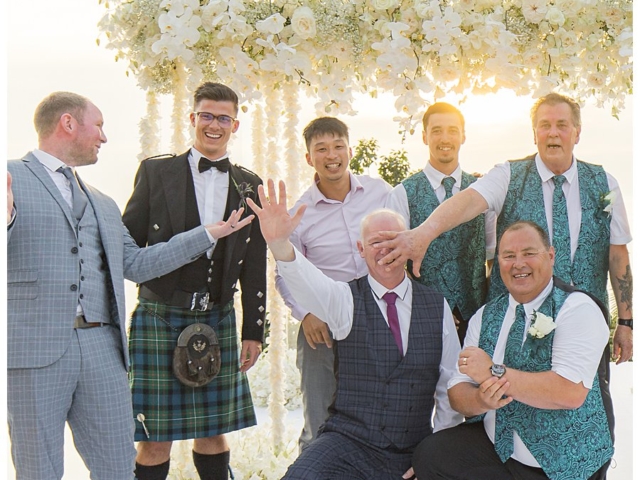 Jane &amp; Ivan's Villa Santisuk Wedding 17th January 2023 2374 WEB