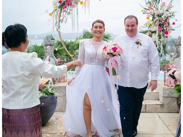 Prisana &amp; Jonathan's Combined Thai &amp; Western Wedding September 27th 2023 Villa Sanyanga (215) WEB