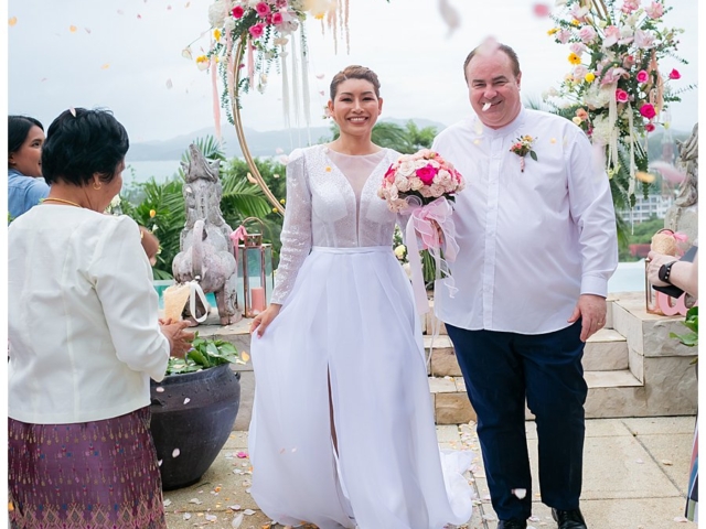 Prisana &amp; Jonathan's Combined Thai &amp; Western Wedding September 27th 2023 Villa Sanyanga (440) WEB